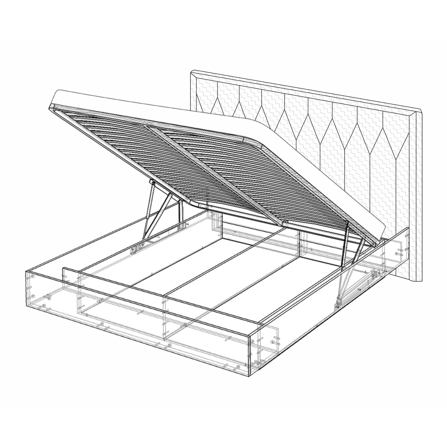 Кровать палермо 3 с подъемным механизмом инструкция по сборке