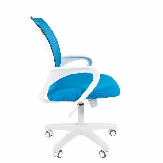 Кресло Chairman 696 White, TW голубой